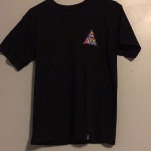 HUF worldwide 100% cotton t-shirt SIZE S